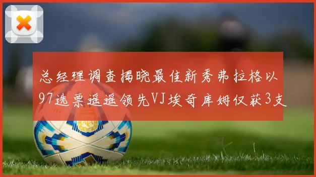 总经理调查揭晓最佳新秀弗拉格以97选票遥遥领先VJ埃奇库姆仅获3支持