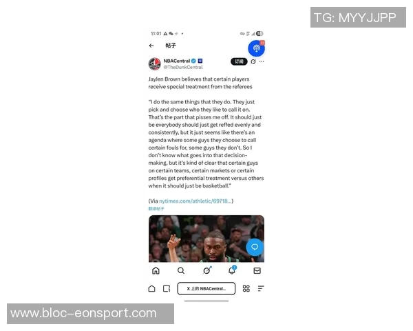 杰伦布朗谈掘金强硬对抗与裁判判罚对心态的影响